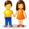 Donna E Uomo Che Si Tengono Per Mano