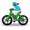 Ciclista Donna: Carnagione Scura