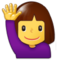 Donna Con Mano Alzata