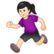 Donna Che Corre: Carnagione Chiara