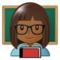 Professoressa: Carnagione Medio-Scura