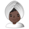 Donna Con Turbante: Carnagione Scura