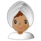 Donna Con Turbante: Carnagione Media