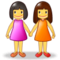 Due Donne Che Si Tengono Per Mano