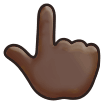 Uppåtpekande finger: Mörk Hudton