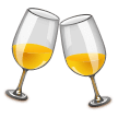 Skålande glas