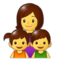 Familj: Kvinna, Flicka, Pojke