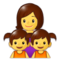 Familj: Kvinna, Flicka, Flicka