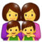 Familj: Kvinna, Kvinna, Pojke, Pojke