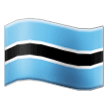 Flagga: Botswana