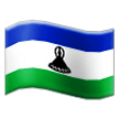Flagga: Lesotho Flagga: Lesotho