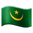 Flagga: Mauretanien Flagga: Mauretanien