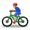 Man som cyklar: Mellanljus Hudton