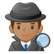 Manlig detektiv: Mellanhudton