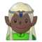 Manlig alv: Mörk Hudton