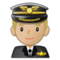 Manlig pilot: Mellanljus Hudton