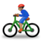 Person som cyklar: Mellanhudton