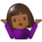 Person som rycker på axlarna: Mellanmörk Hudton