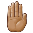 Höjd handrygg: Mellanhudton