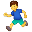 दौड़ता हुआ पुरुष