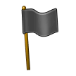 Schwarze Flagge Schwarze Flagge
