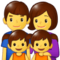 Familie: Mann, Frau, Mädchen, Mädchen Familie: Mann, Frau, Mädchen, Mädchen
