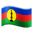 Flagge: Neukaledonien Flagge: Neukaledonien