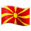 Flagge: Nordmazedonien Flagge: Nordmazedonien