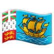 Flagge: St. Pierre und Miquelon Flagge: St. Pierre und Miquelon