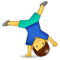 Rad Schlagender Mann Rad Schlagender Mann