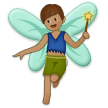 Männliche Fee: Mittlere Hautfarbe Männliche Fee: Mittlere Hautfarbe
