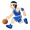 Person Mit Ball: Helle Hautfarbe Person Mit Ball: Helle Hautfarbe