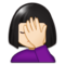 Sich An Den Kopf Fassende Person: Helle Hautfarbe Sich An Den Kopf Fassende Person: Helle Hautfarbe