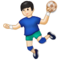 Handballspieler(In): Helle Hautfarbe Handballspieler(In): Helle Hautfarbe