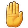 Erhobene Hand Von Hinten Erhobene Hand Von Hinten