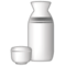 Sake-Flasche Und -Tasse Sake-Flasche Und -Tasse
