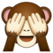 Sich Die Augen Zuhaltendes Affengesicht Sich Die Augen Zuhaltendes Affengesicht