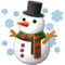 Schneemann Im Schnee Schneemann Im Schnee