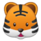 Tigergesicht Tigergesicht