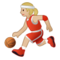 Frau Mit Ball: Mittelhelle Hautfarbe Frau Mit Ball: Mittelhelle Hautfarbe