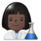 Wissenschaftlerin: Dunkle Hautfarbe Wissenschaftlerin: Dunkle Hautfarbe