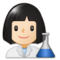 Wissenschaftlerin: Helle Hautfarbe Wissenschaftlerin: Helle Hautfarbe