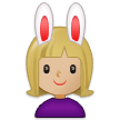 Frauen Mit Hasenohren: Mittelhelle Hautfarbe Frauen Mit Hasenohren: Mittelhelle Hautfarbe