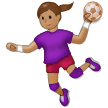 Гандболістка: Середній Відтінок Шкіри