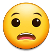 Gequältes Gesicht