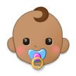 Baby: Mittlere Hautfarbe