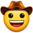 Gesicht Mit Cowboyhut