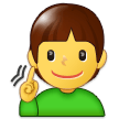 Gehörlose Person