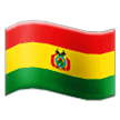Flagge: Bolivien Flagge: Bolivien