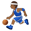Mann Mit Ball: Mitteldunkle Hautfarbe Mann Mit Ball: Mitteldunkle Hautfarbe